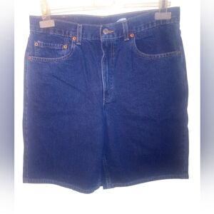 Vintage 2000 Levi's 550 Jean Shorts Men's 34(Fits 32") Blue Relaxed Fit Jort Y2k